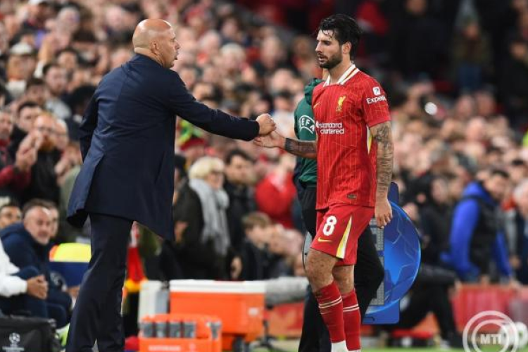 Premier League - Slot: Szoboszlai hihetetlenül teljesített